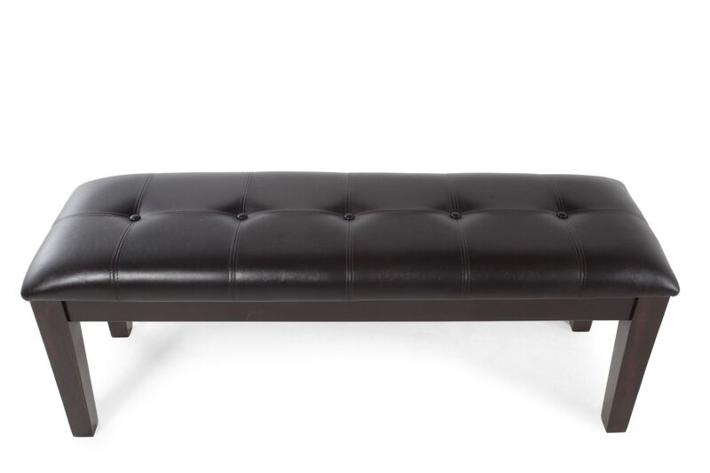 Haddigan Large Upholstered Dining Room Bench